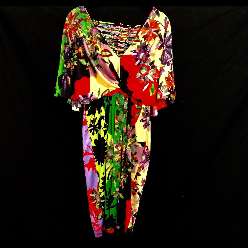 Ranna Gill Anthropologie S/M Wild Stretch Dress